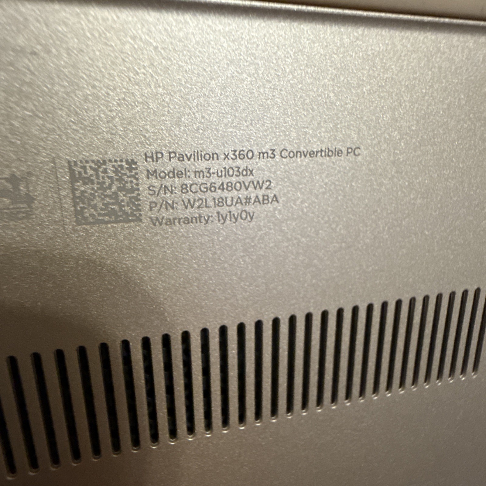 hp laptop : HP PAVILLION 360 m3 convertable
