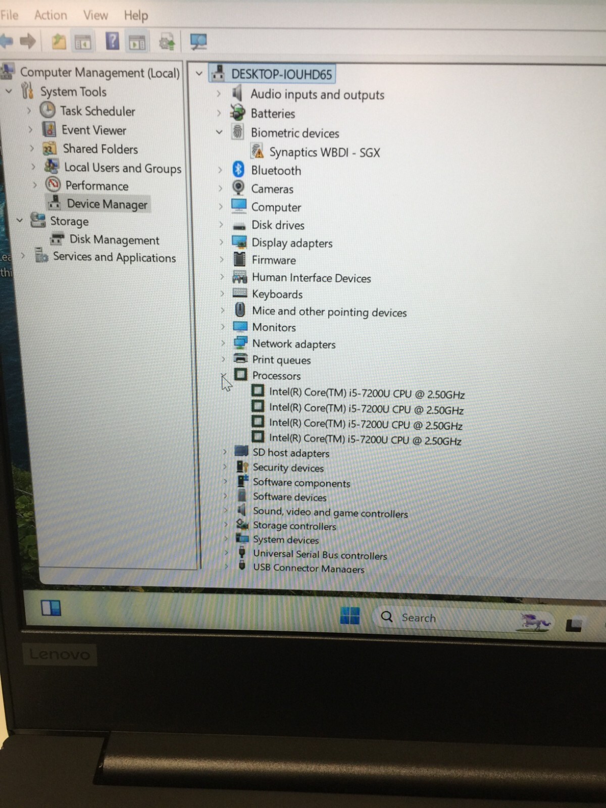 Lenovo ThinkPad E480 14″ core i5 7th Gen 2.50 GHz 8 GB RAM 256 GB SSD WIN 11 PRO