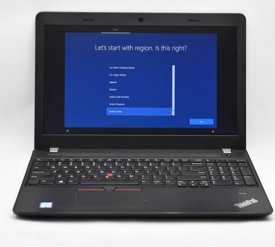 15.6″ Lenovo Thinkpad E570 Laptop i5-6200U 2.30GHz 8GB RAM 128GB SSD WIN10 *READ