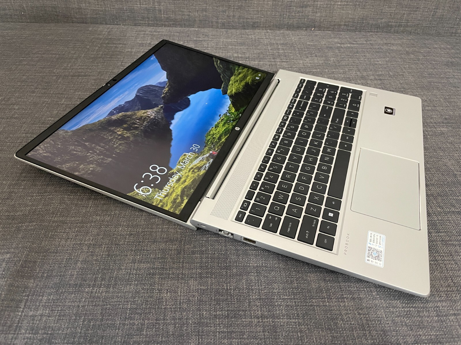 Used HP ProBook 455 G9 AMD Ryzen 5 5625U 16/512GB 15.6″ Win10 Laptop Notebook PC