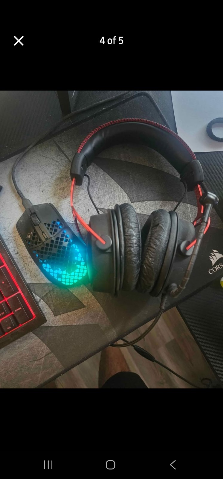 Gaming Pc And Samsung G5 Odyssey Monitor