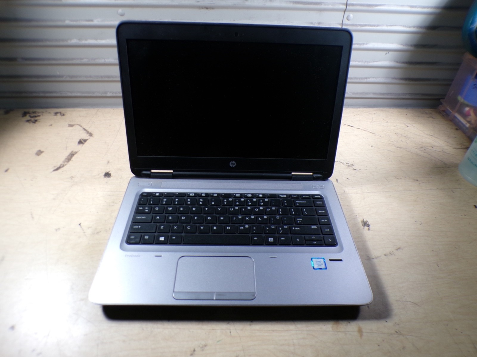 HP PROBOOK 640 G3 INTEL I5 7TH GEN 8GB RAM **POWER ON/ WATER DAMAGE **NO HD