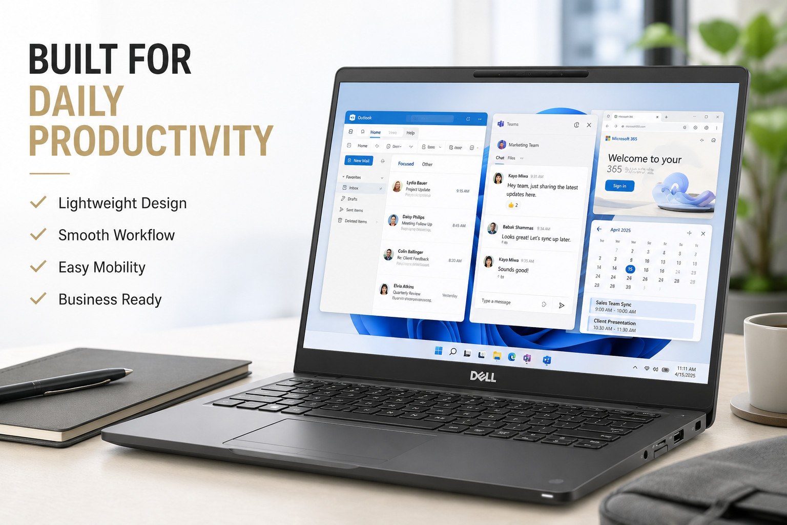 Dell Latitude 7400 i7-8665U 8GB 256GB SSD FHD Backlit Win11 Pro Laptop