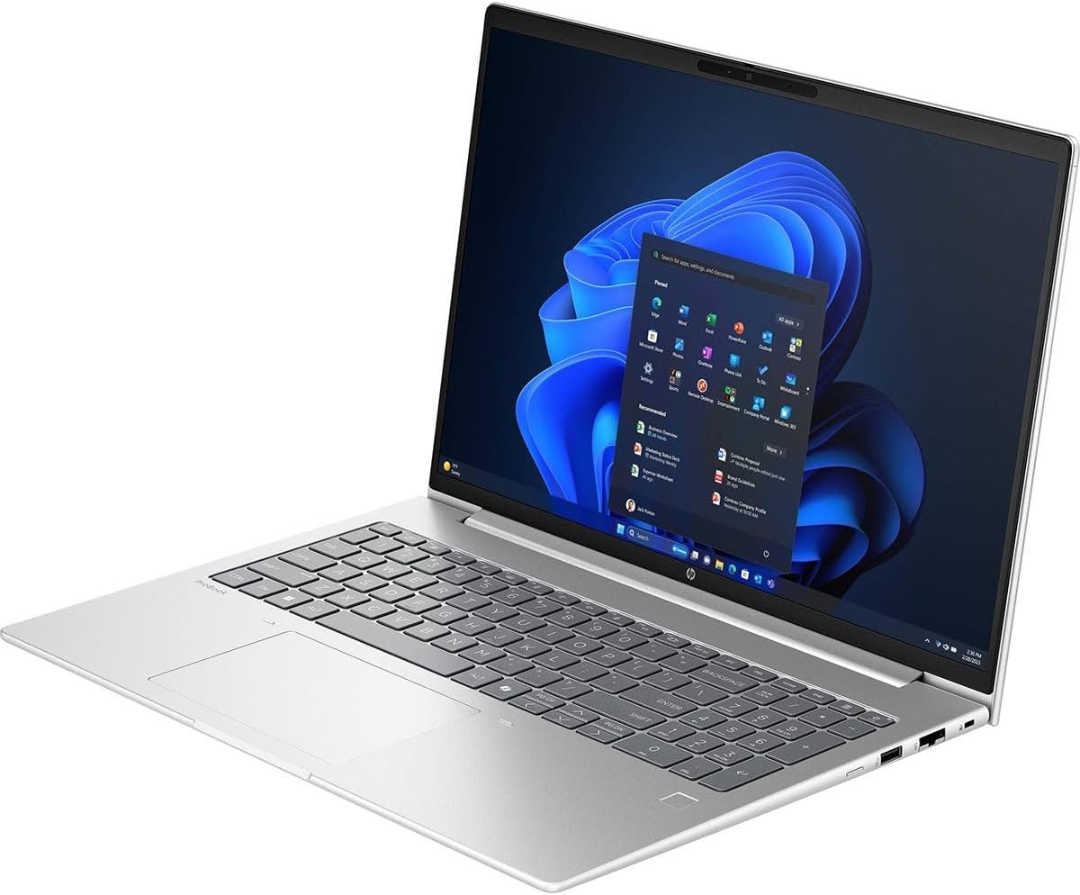HP ProBook 4 G1i 16″ AMD Ryzen 7 16 GB – 512 GB SSD Windows 11 Pro Silver