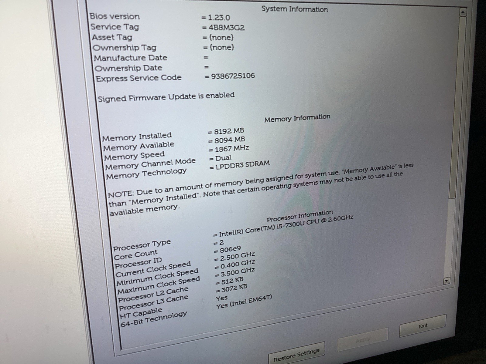 Dell Latitude 5285 2 in 1 Laptop i5-7300U 256GB 8GB & Case & Pen – UNTESTED