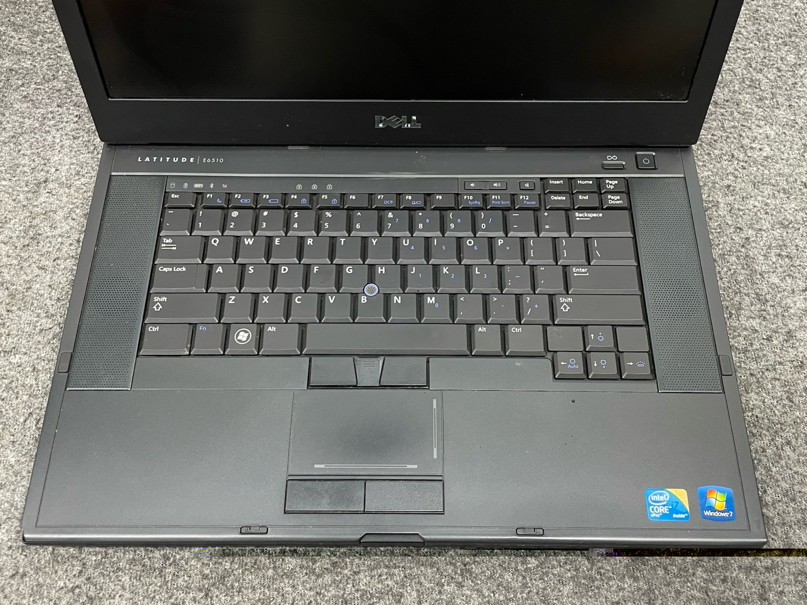 DELL Latitude E6510 NO RAM 256GB HDD – UNK CPU -BROKEN SCREEN – PARTS OR REPAIR