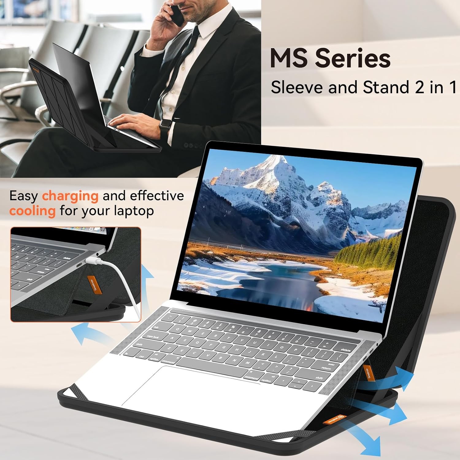 MS98 Hard Protective 16 inch Laptop Sleeve Case for Lenovo ThinkPad P16/P16s/T16