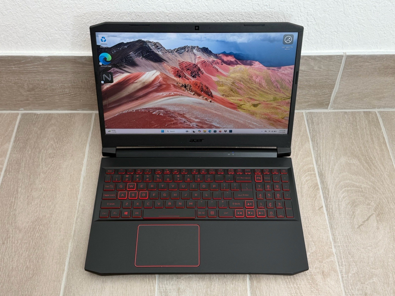 Acer Nitro 5 15.6″ Core i5-10300H GeForce GTX 1650 8GB RAM 256GB SSD Win-11