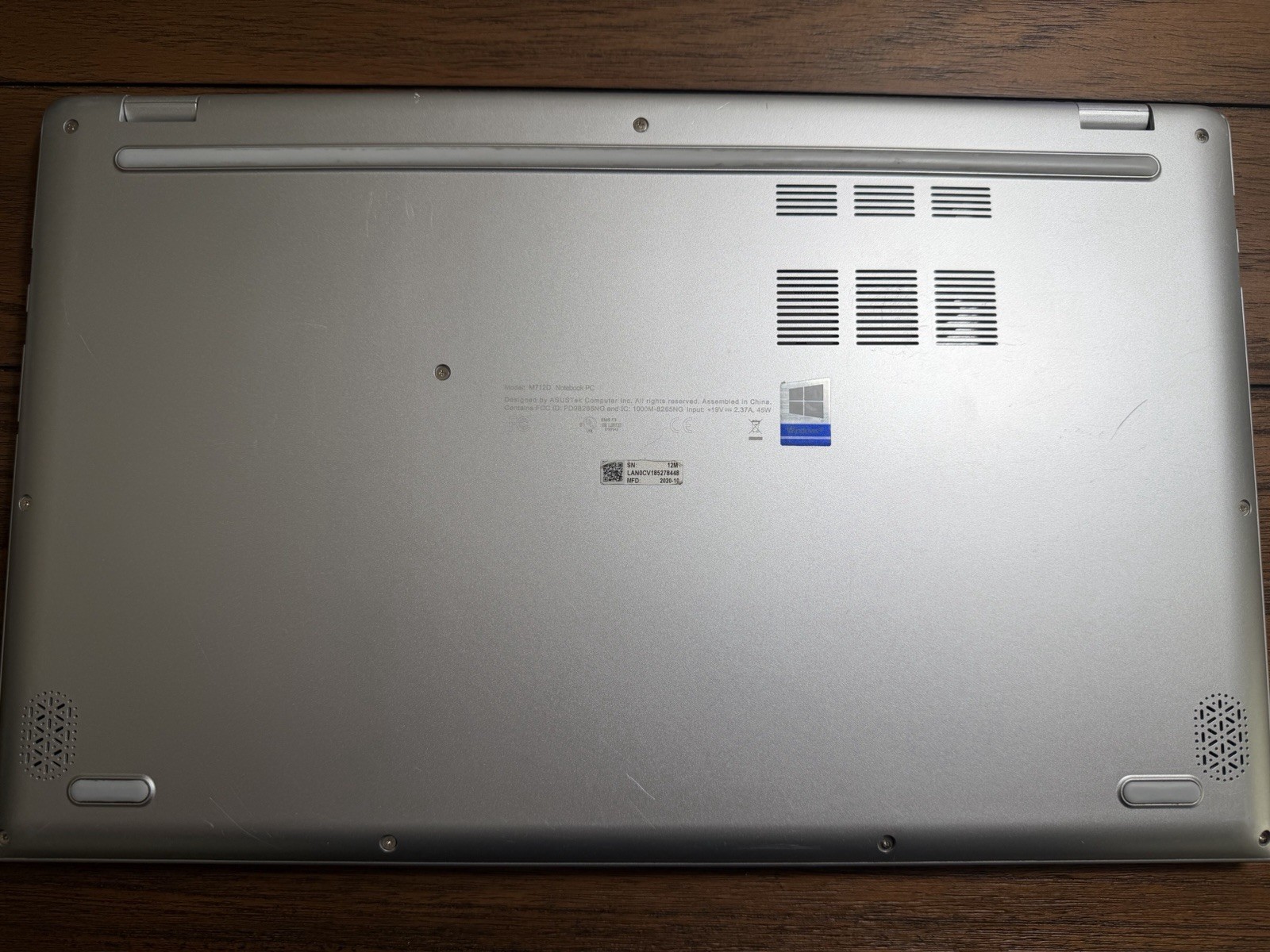 Asus Vivobook 17 M712D 17.3″ Ryzen 3 3250U 2.6GHz 6GB RAM 256GB SSD