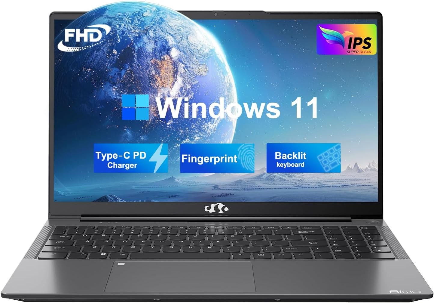 15.6″ Student-Laptop, 16GB RAM 256GB SSD, Intel Pentium Quad-Core N100 Processor