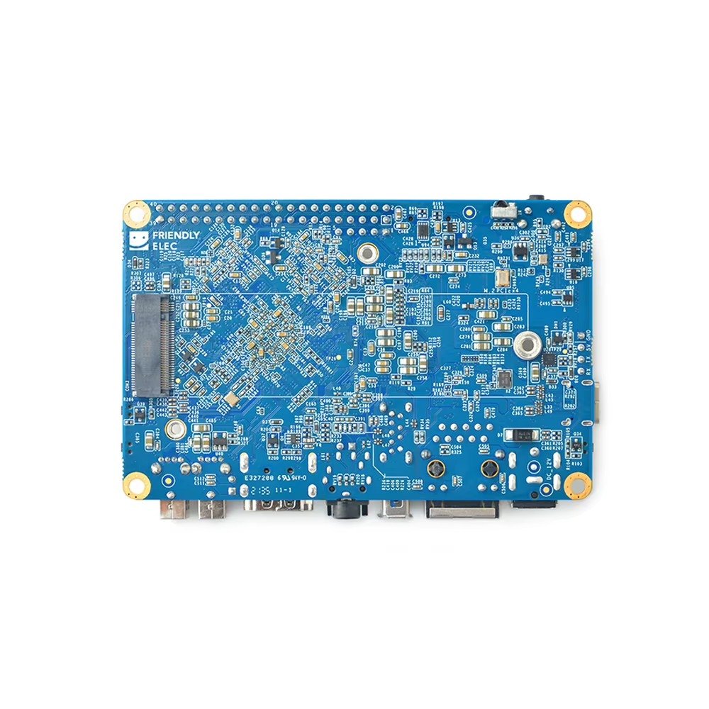 NanoPC-T4 ARM Development Board 4GB LPDDR3 RAM 16GB eMMC Rockchip RK3399 Dual-ba