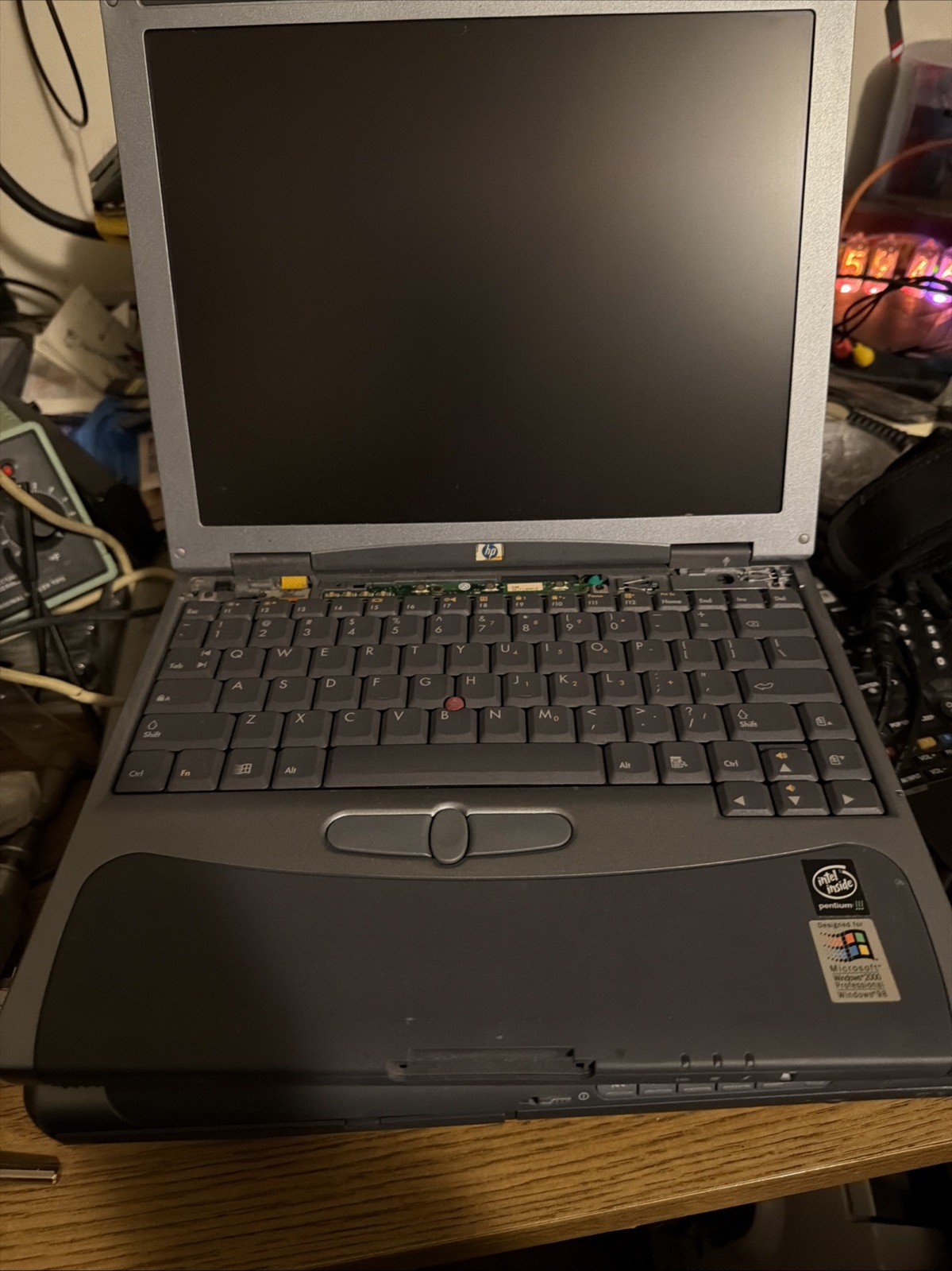 Vintage HP OmniBook 500 Mini Notebook Laptop P III FOR PARTS