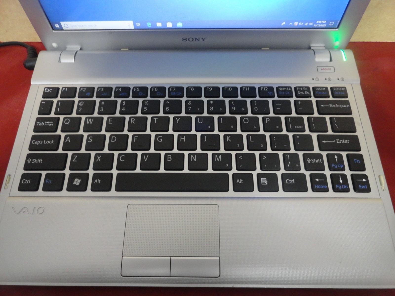 SONY VAIO PCG-31311L LAPTOP