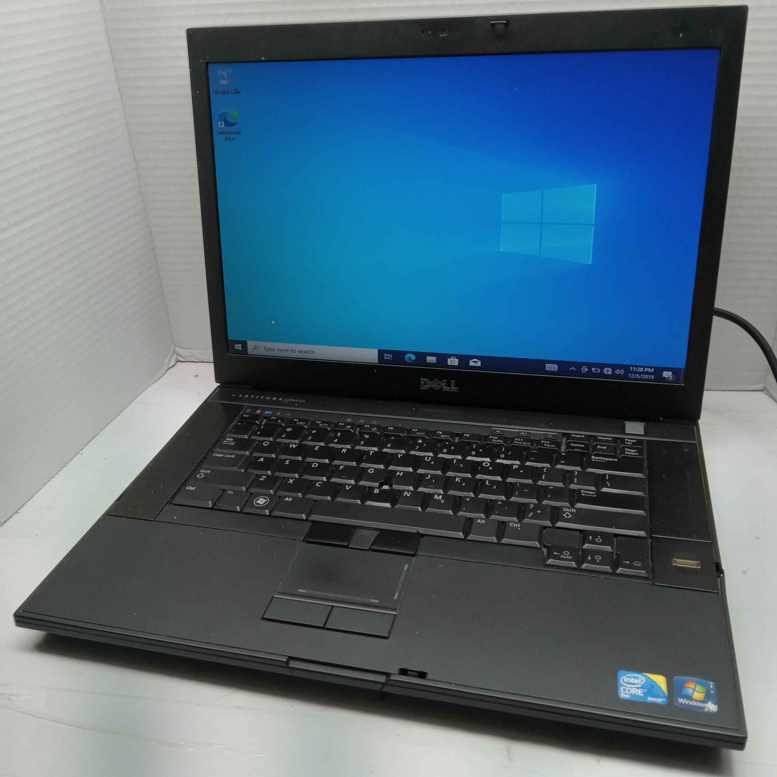 Dell Latitude E6500 Windows 10 Laptop Core 2 Duo P8700 4GB RAM 250GB No Batt^