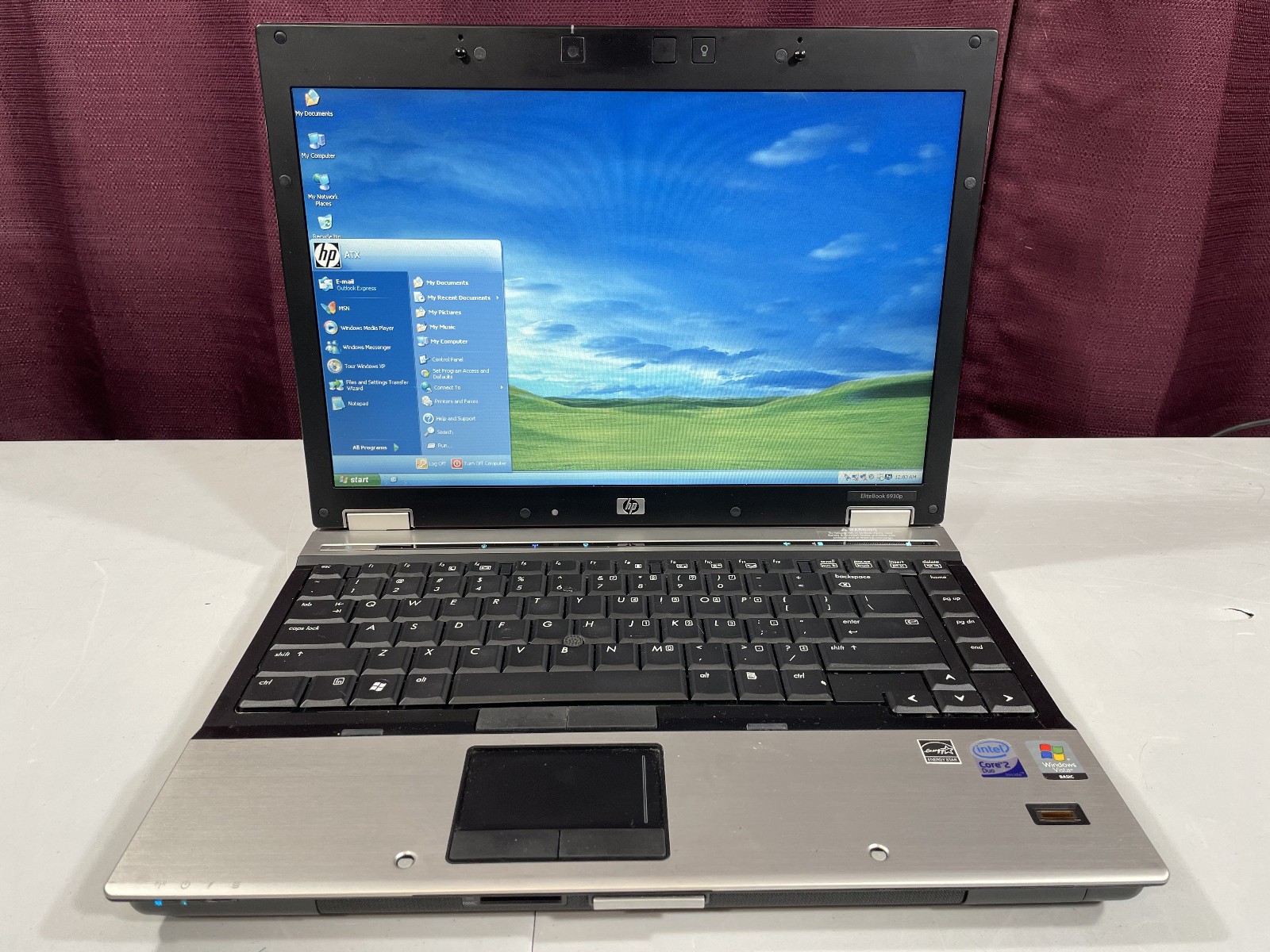 RESTORED HP Elitebook 6930p Windows XP Vintage Retro Gaming Laptop PC