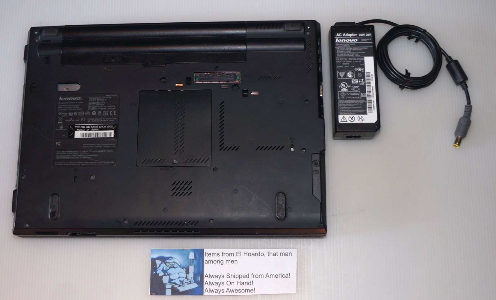 Lenovo ThinkPad T410 14″ Laptop, i5-M520/6GB RAM/500GB HDD/Windows 7 Pro