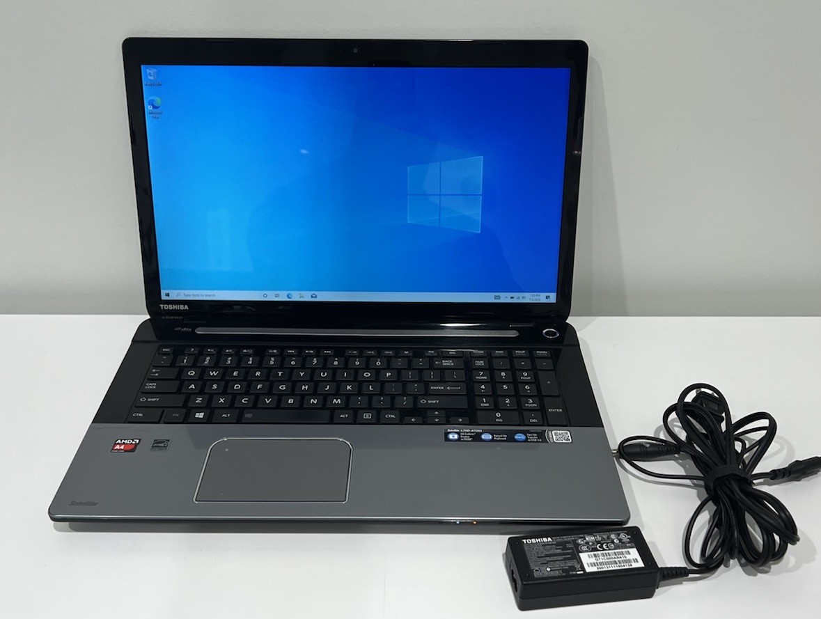 TOSHIBA SATELLITE 17.3″ (L75D-A7283) AMD A4-5000 1.50GHz 6GB RAM 750GB HDD