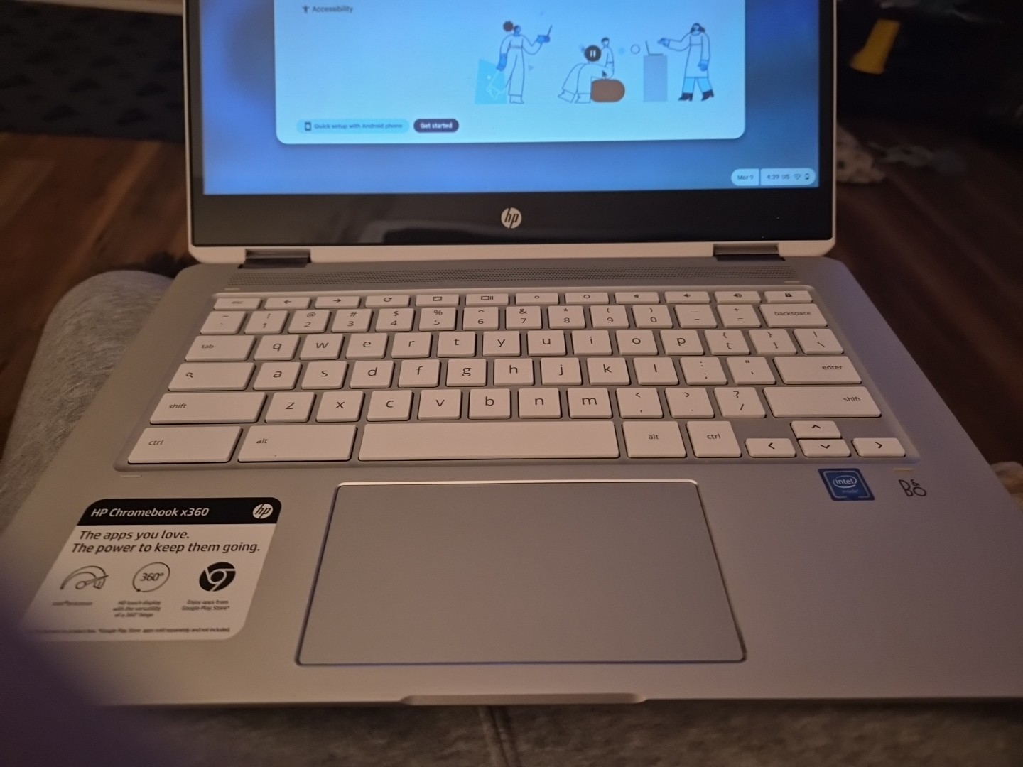 HP X360 11.6″ Chromebook 2-in-1 TOUCHSCREEN ,4GB RAM, 32GB eMMC , *SEE PHOTOS*