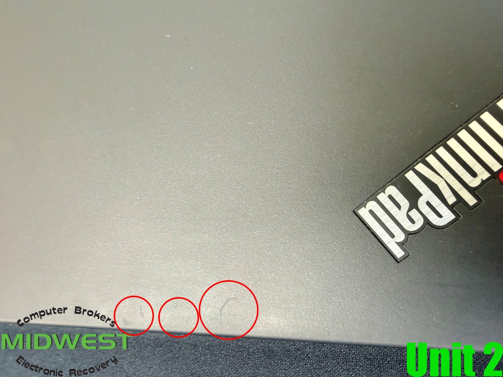(Lot of 2) Lenovo ThinkPad T15 Gen 1 i5-10210U 1.6GHz 8GB RAM No OS/HDD/SSD