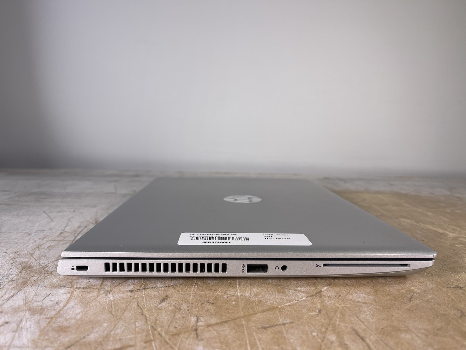 HP PROBOOK 640 G4 i5-8350U @ 1.70GHz, 8GB RAM, NO HDD/OS