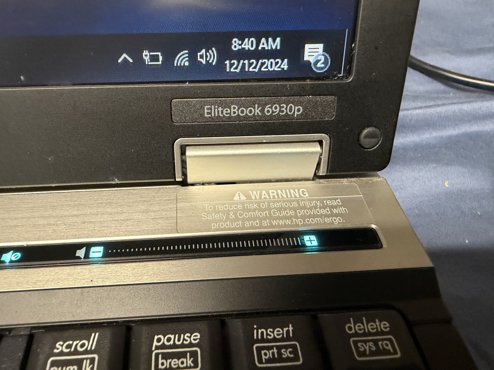 HP Elite 6930p 14”, Win10pro, Intel C2D 2.53Ghz, 160 GB, 4 GB, DVDRW, WiFi #005