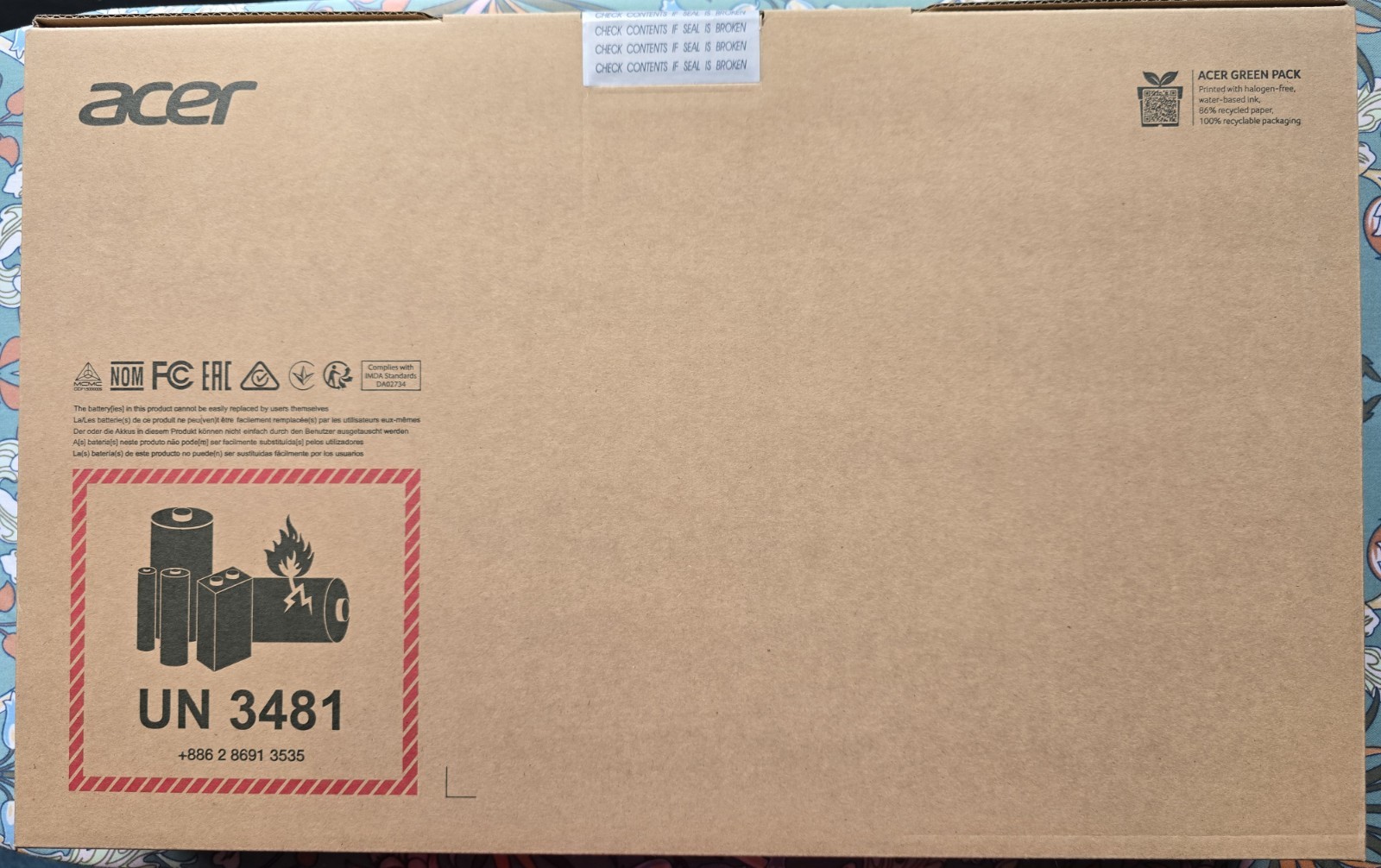 New Acer 13.5″ Swift 3 Laptop IPS LCD Core i7-1165G7 8GB 512GB SSD SF313-53-78UG