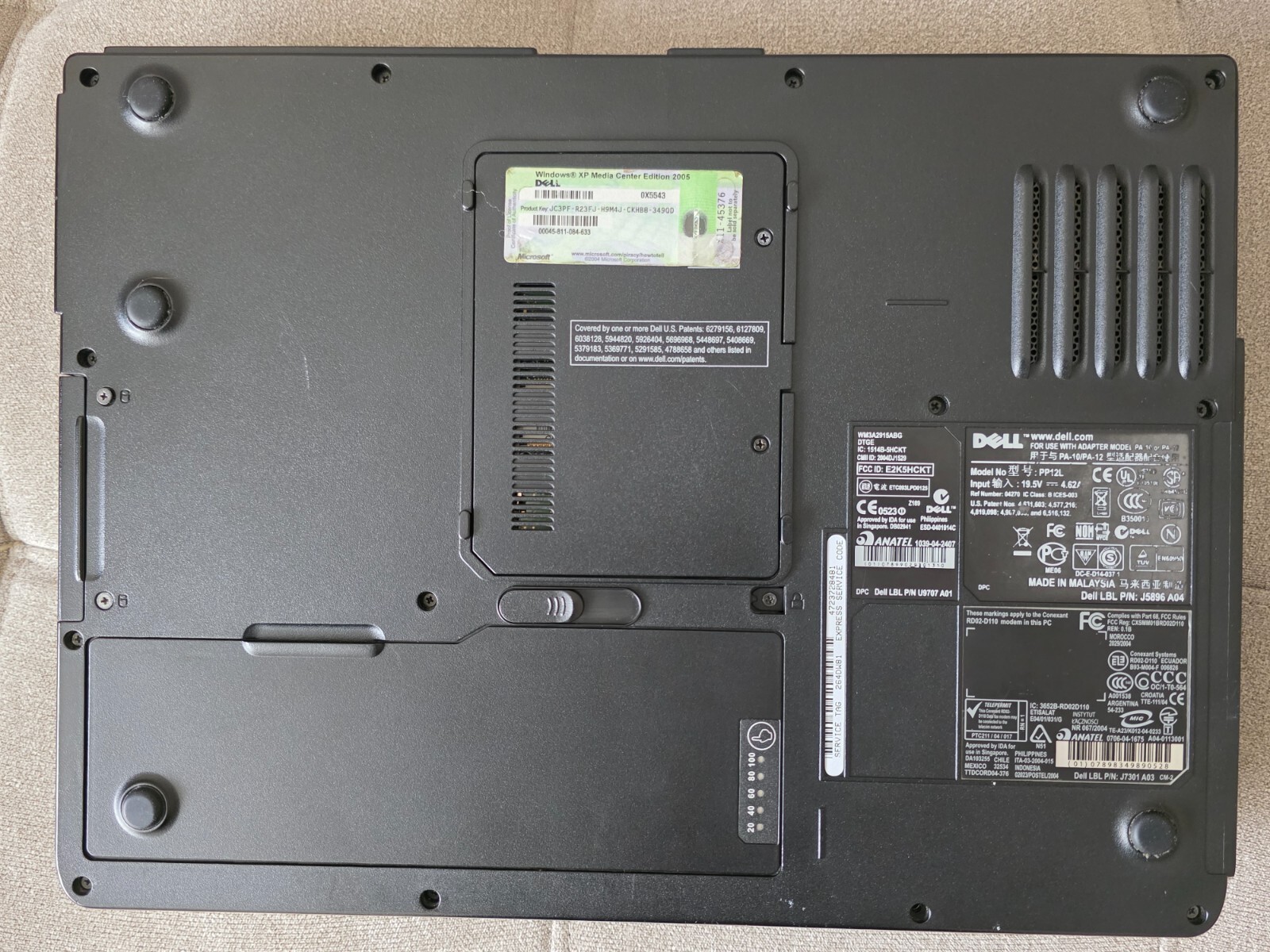 Dell Inspiron 6000 – PP12L – 15.5” Laptop with Adapter