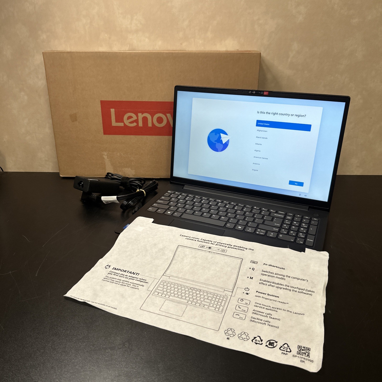 Lenovo V15 G5 Gen 5 Laptop 15.6″ Intel Core 7 240H 16GB 1TB – Black