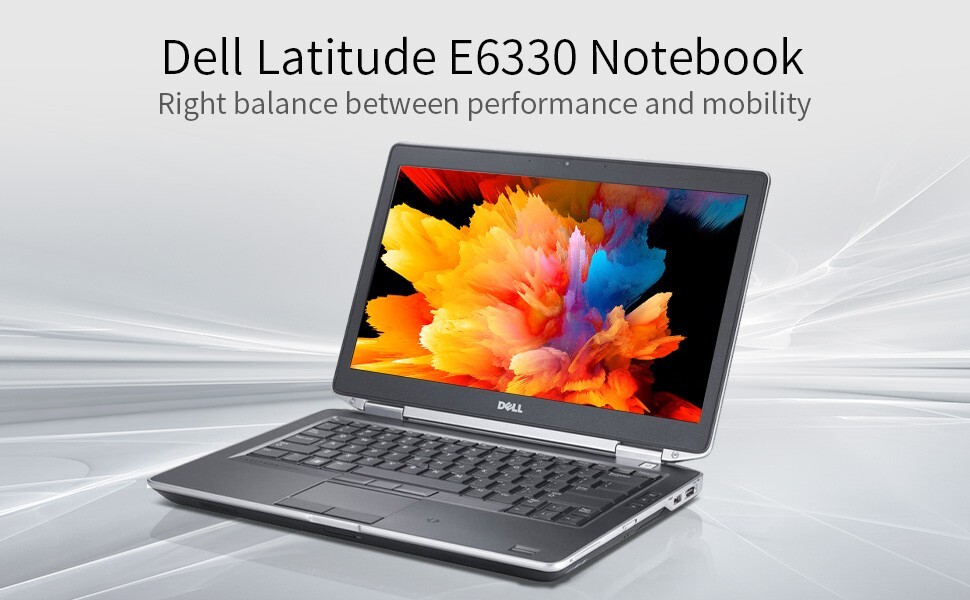 Dell Latitude E6330 13”Laptop – Intel Core i5-3340M 2.7GHz, 8GB Ram, 320GB, HDD