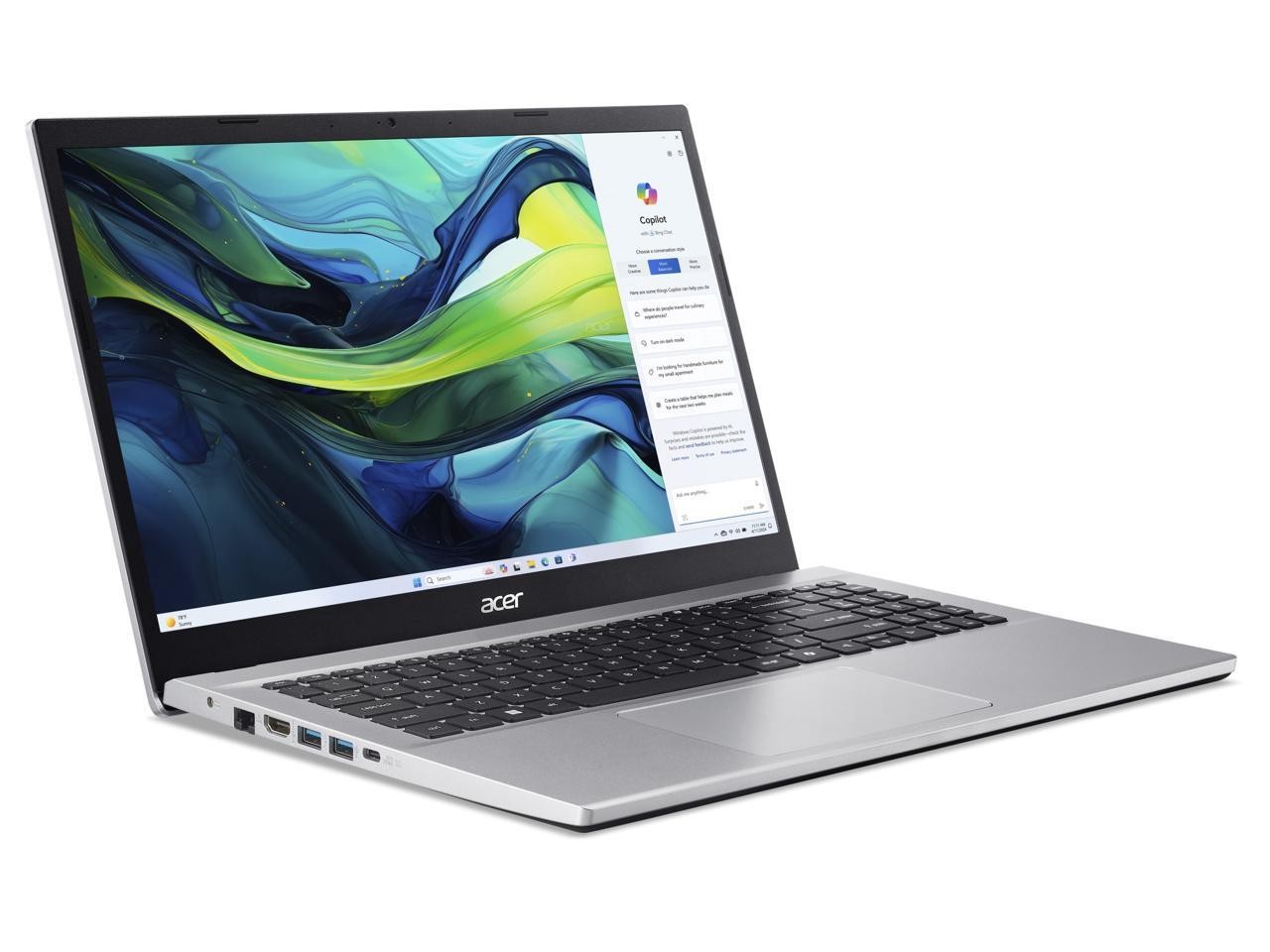 Acer Aspire Go 15 15.6″ AMD Ryzen 7 5825U 48GB DDR4 Memory DDR4 3200 512GB PCIe