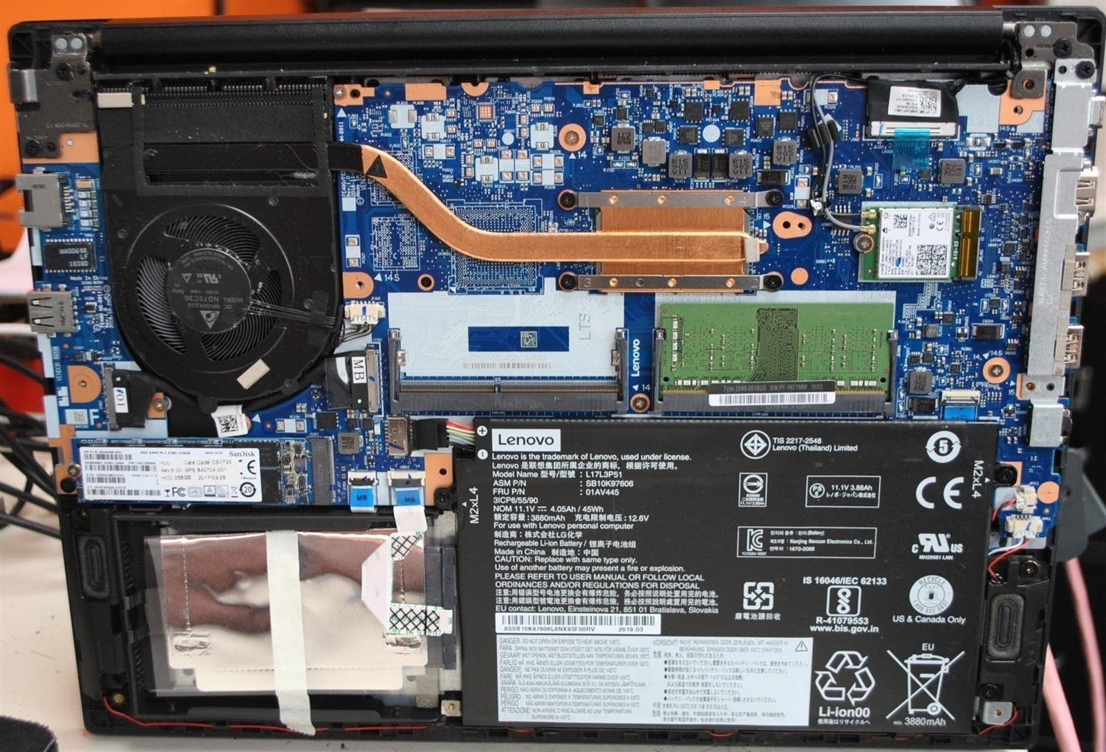 Lenovo ThinkPad E490 14″ Laptop Intel i5-8265U 1.6GHz 4GB 128GB See Description