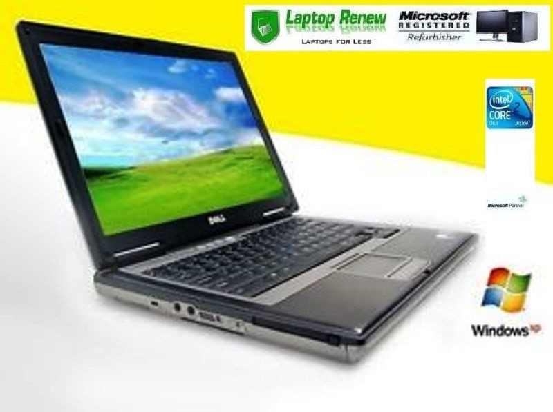 Dell 15″ Laptop Windows XP Pro 500gb 4gb RS232 DB9 Serial Com Port. New Battery