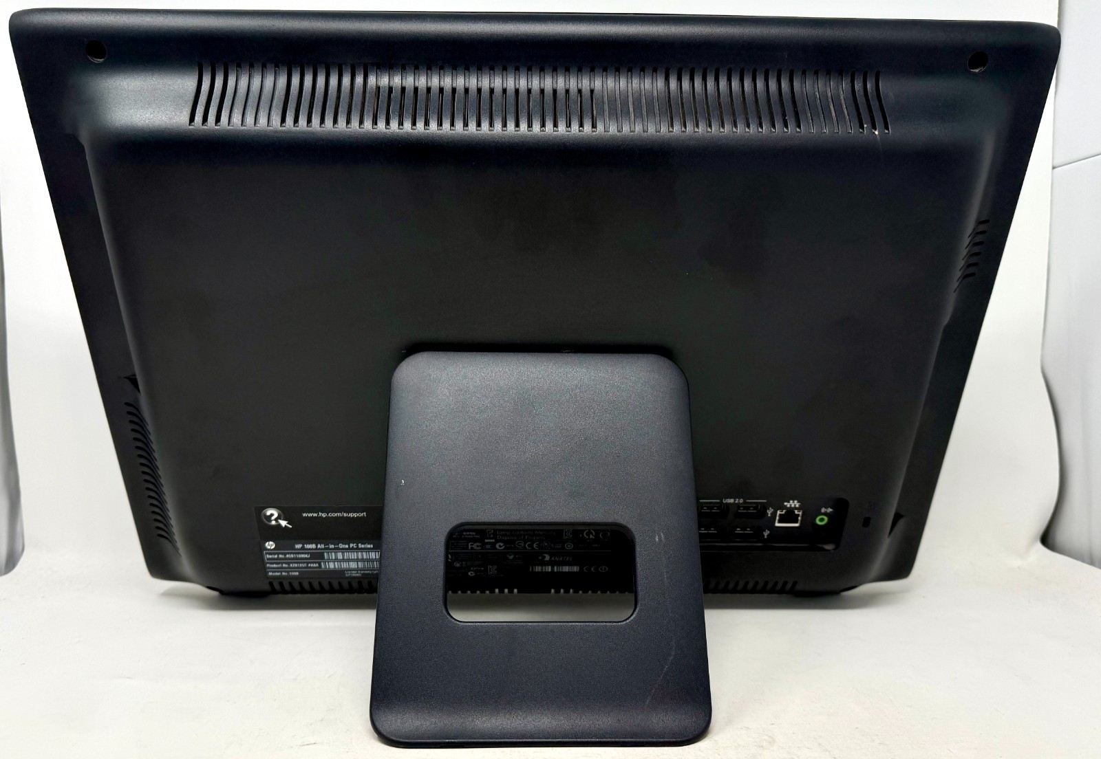 HP 100B All-in-One Windows 7 Pro PC XZ812UT#ABA AMD E-350 2GB DDR3 RAM 250GB HD