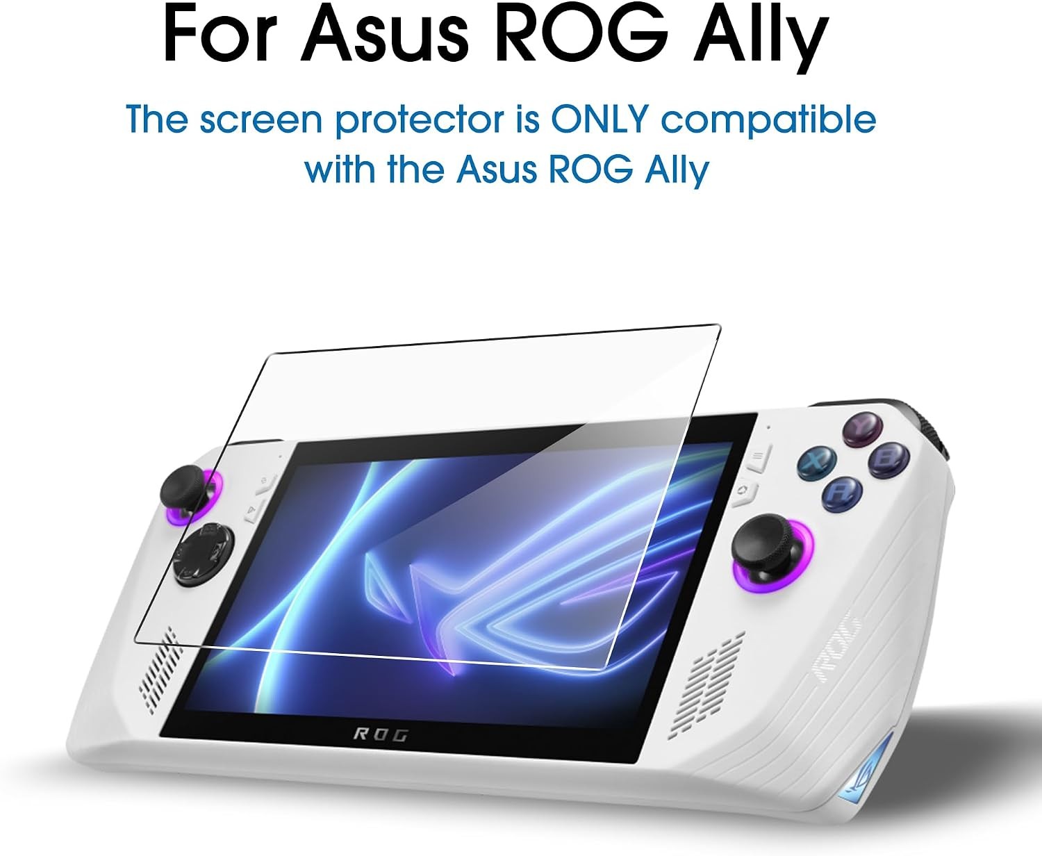 3 Pack Screen Protector for ASUS ROG Xbox Ally X/ROG Xbox Ally 2025/ROG Ally X 2