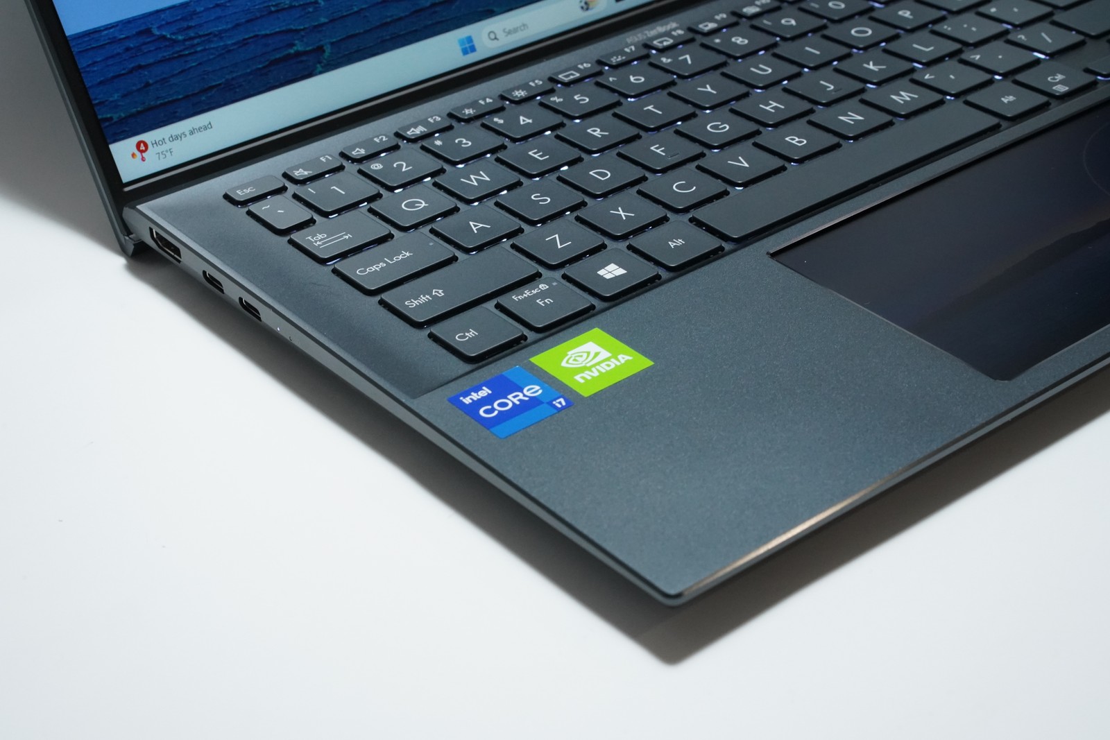 ASUS ZenBook 14 UX435EG Laptop i7-1165G7 16GB 512GB MX450 Pine Grey