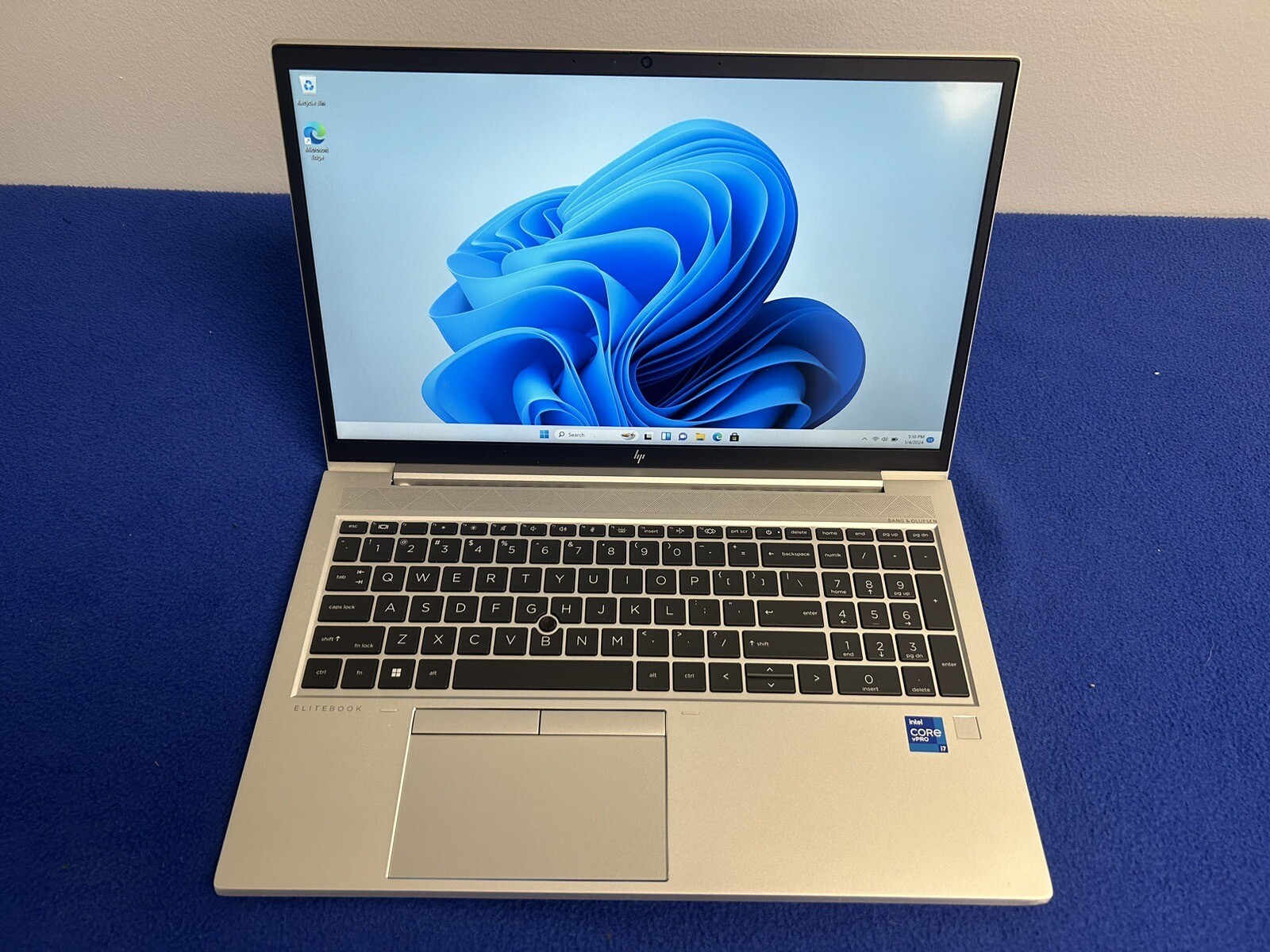 HP EliteBook 850 G8 Laptop, 11th Gen Intel i7, 32GB RAM, 512GB SSD, Win 11 Pro