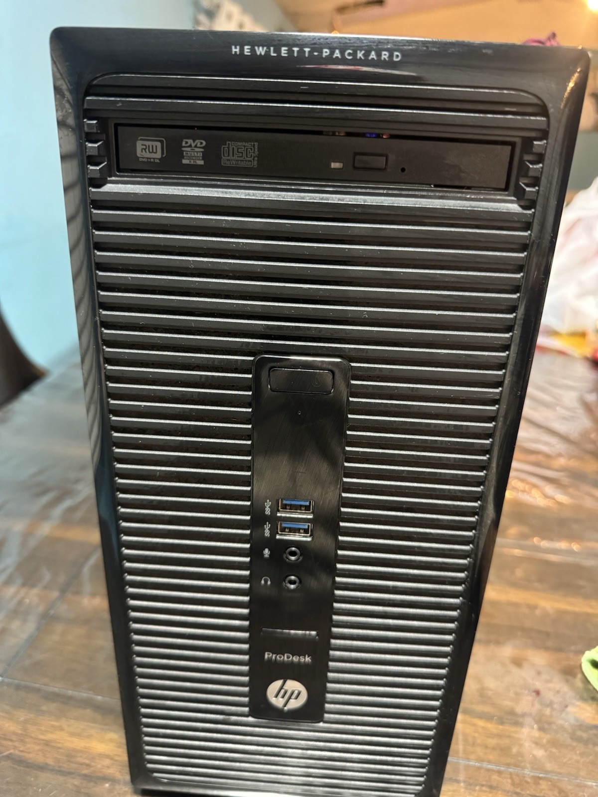 HP PRODESK 405 G2 MT PC TOWER AMD A8-6410 2GHz 4GB 500GB HDD