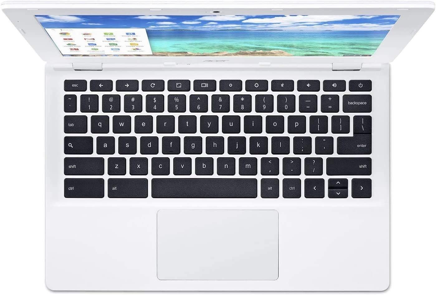 Acer 11.6″ Chromebook CB3-111-C4/Celeron N2840/ 2GB/16GB SSD/2.16 GHz–White