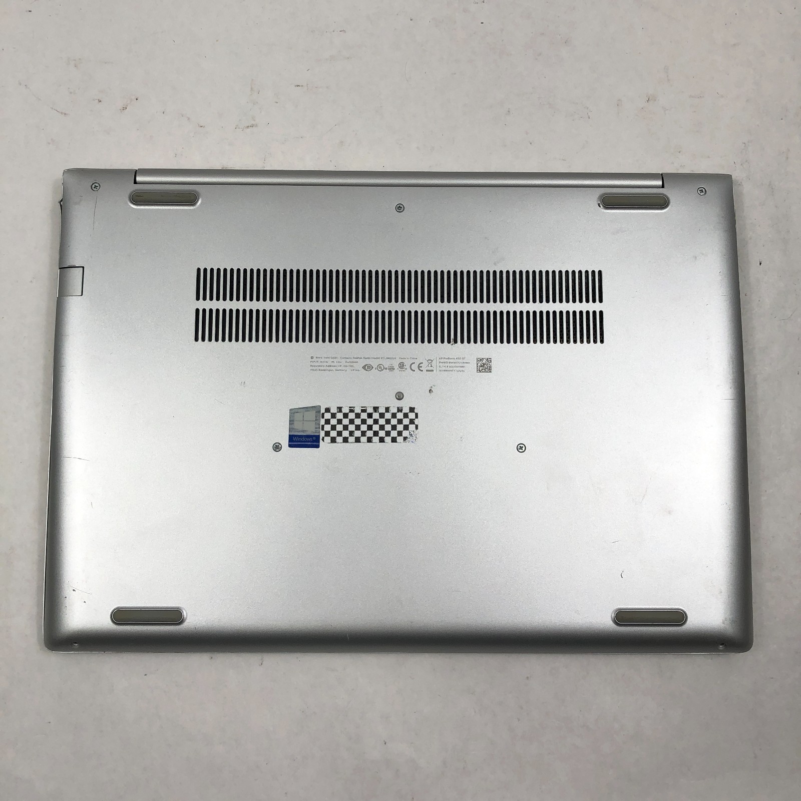 HP ProBook 450 G7 15.6 Core i5-10210U @ 1.60GHz 8GB RAM No SSD *Read*