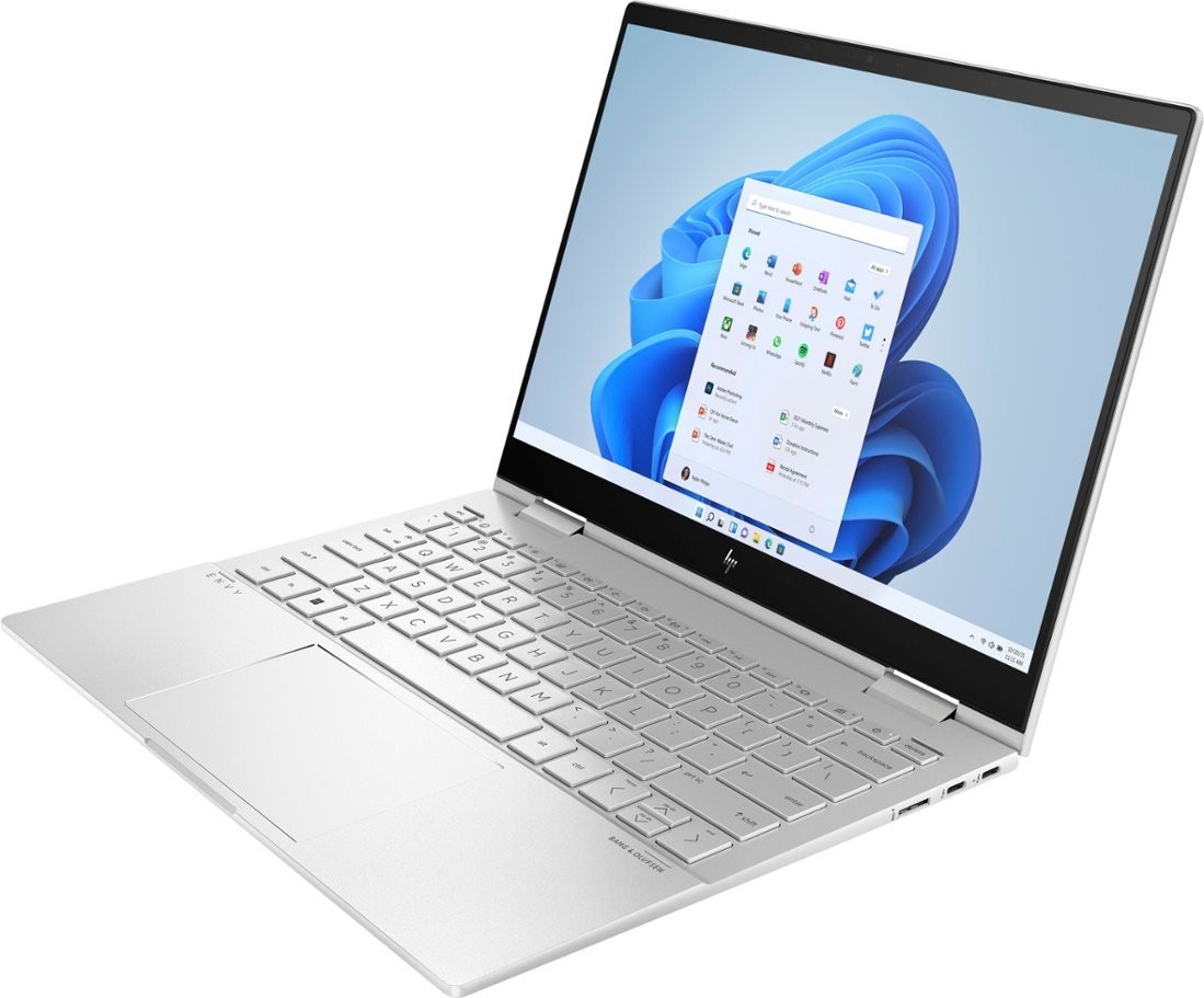 HP ENVY X360 2-in-1 13.3″ FHD+ Touch Laptop i7-1250U 8GB RAM 512GB SSD Silver
