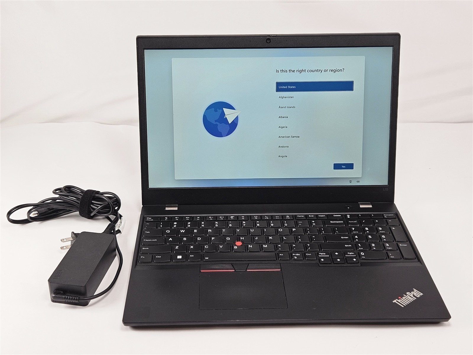 Lenovo 15.6″ ThinkPad L15 Gen 2 Ryzen 5 Pro 5650U 16GB 512GB SSD Notebook Win11