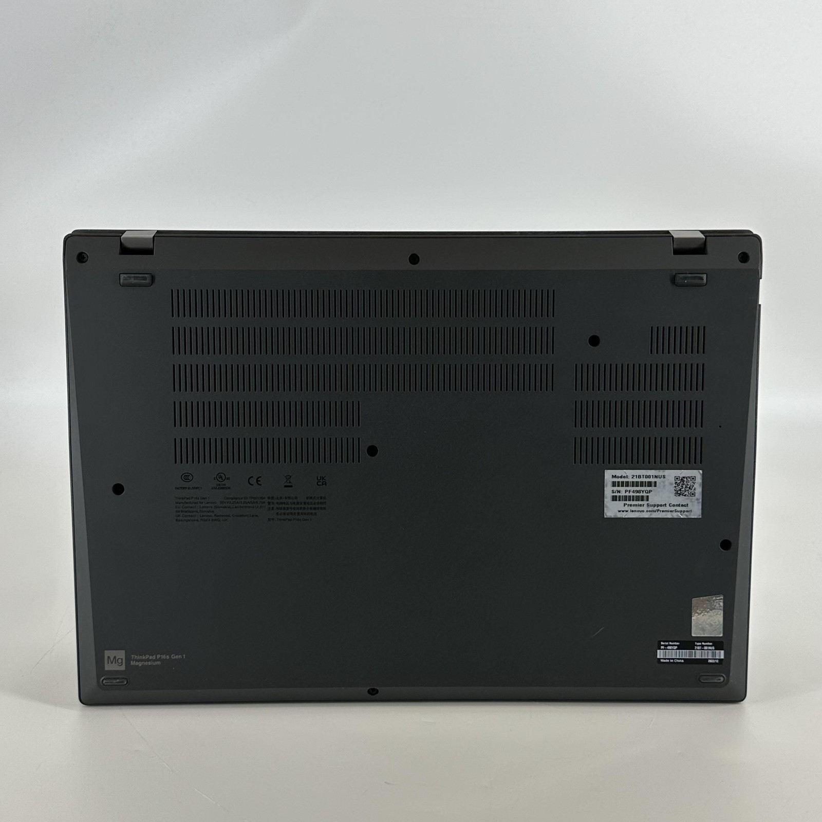 Lenovo ThinkPad P16s Gen 1 FHD+ 1.8 GHz i7-1280P 32GB 1TB SSD NVIDIA T550