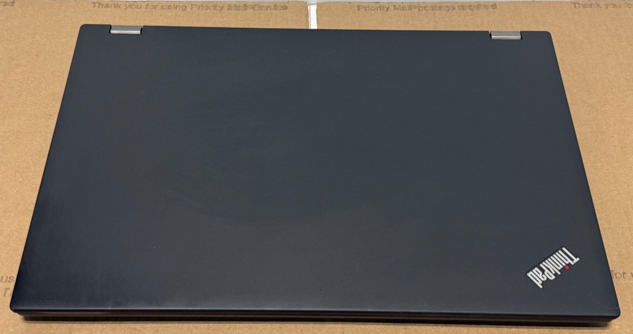 Lenovo Thinkpad P52 i7-8750H@2.2GHz 32GB Ram 512GB SSD NVMe Win 11