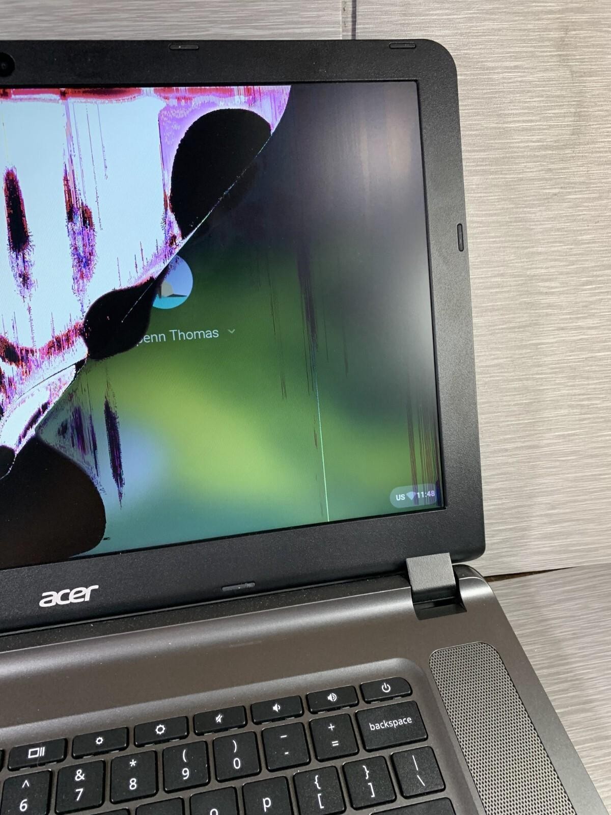 Acer Chromebook 15 CB3-532 Series N15Q9 Gray 15.6″ Display Laptop – For Parts
