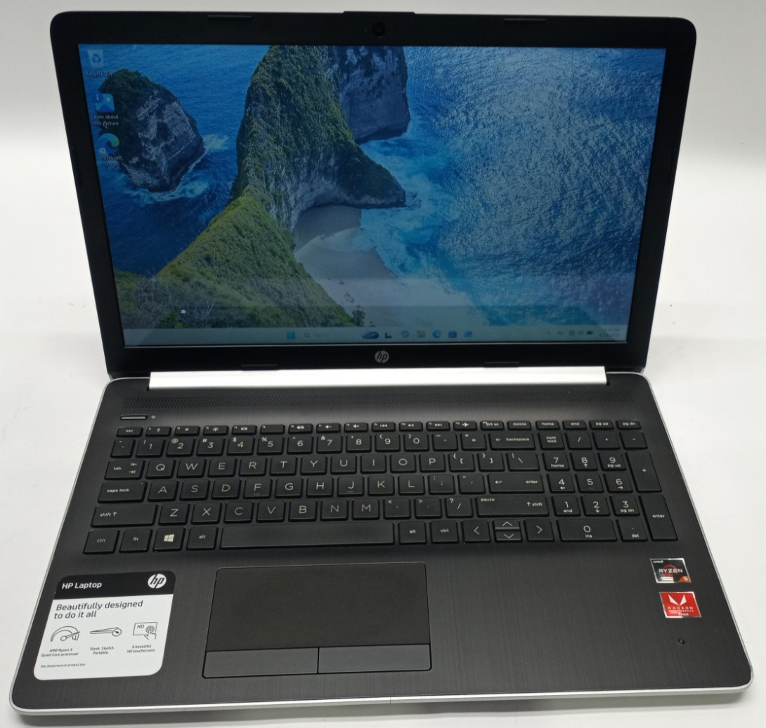 HP Laptop 15-db0xxx TOUCH AMD Ryzen 2500u@2.00 8GB/256GB NVMe Win11Home MC545*!
