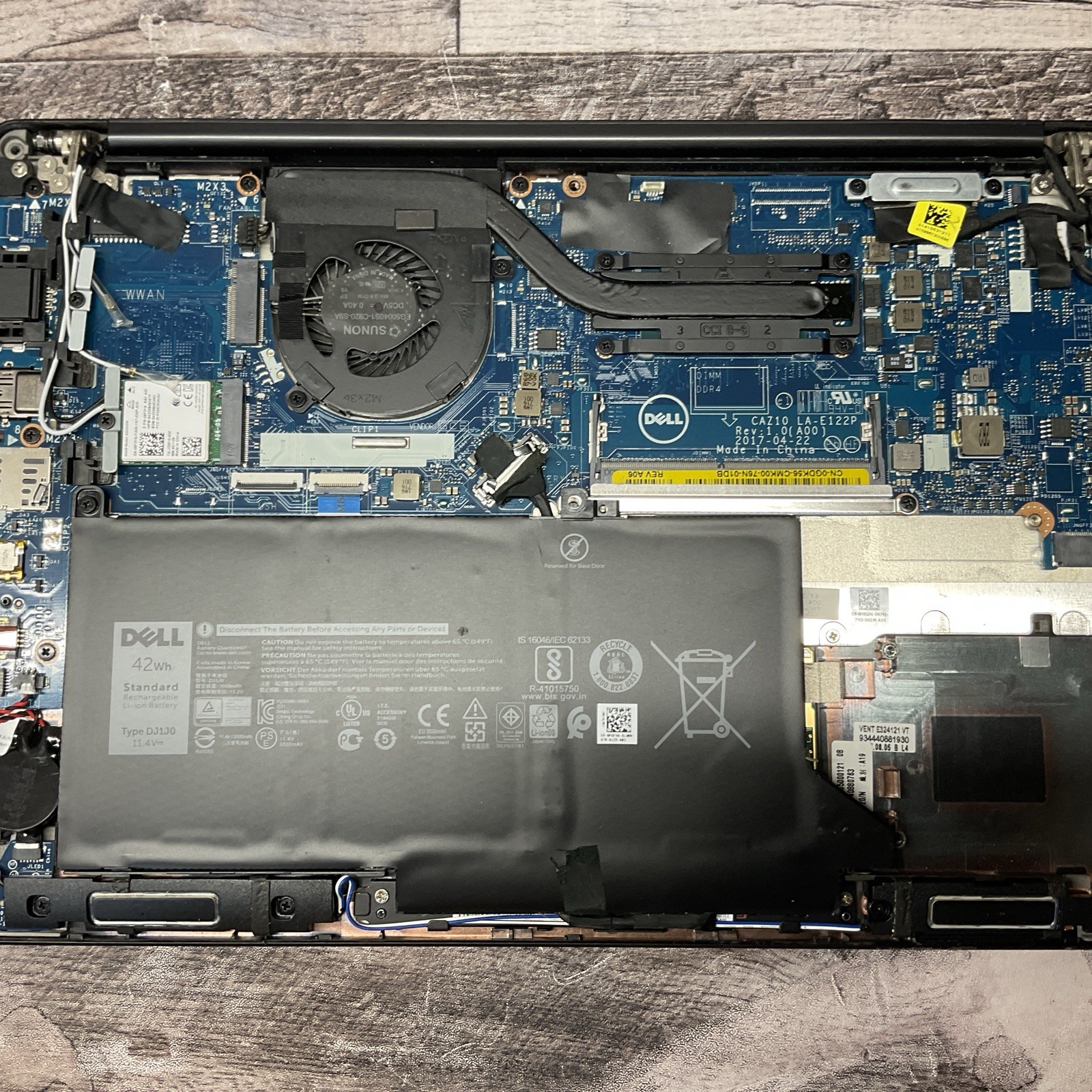 Dell Latitude 7380 / i5 7th Gen / BIOS Unlocked / No RAM / No SSD / P20