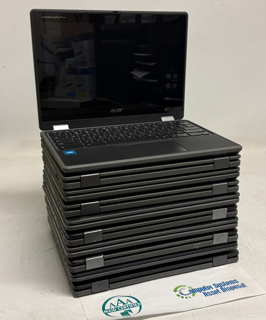 Acer Chromebook Mixed (Celeron/Pentium N – 4GB RAM – 32GB Storage) – Lot of 10