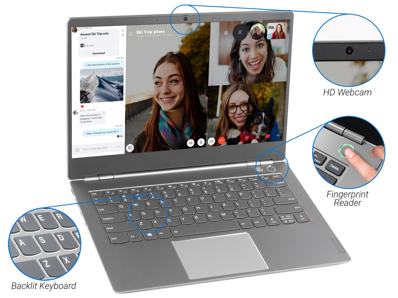 Lenovo ThinkBook 14s,FHD, i5-8265U, 8GB RAM, 256GB SSD,Radeon 540X, Win10 Pro