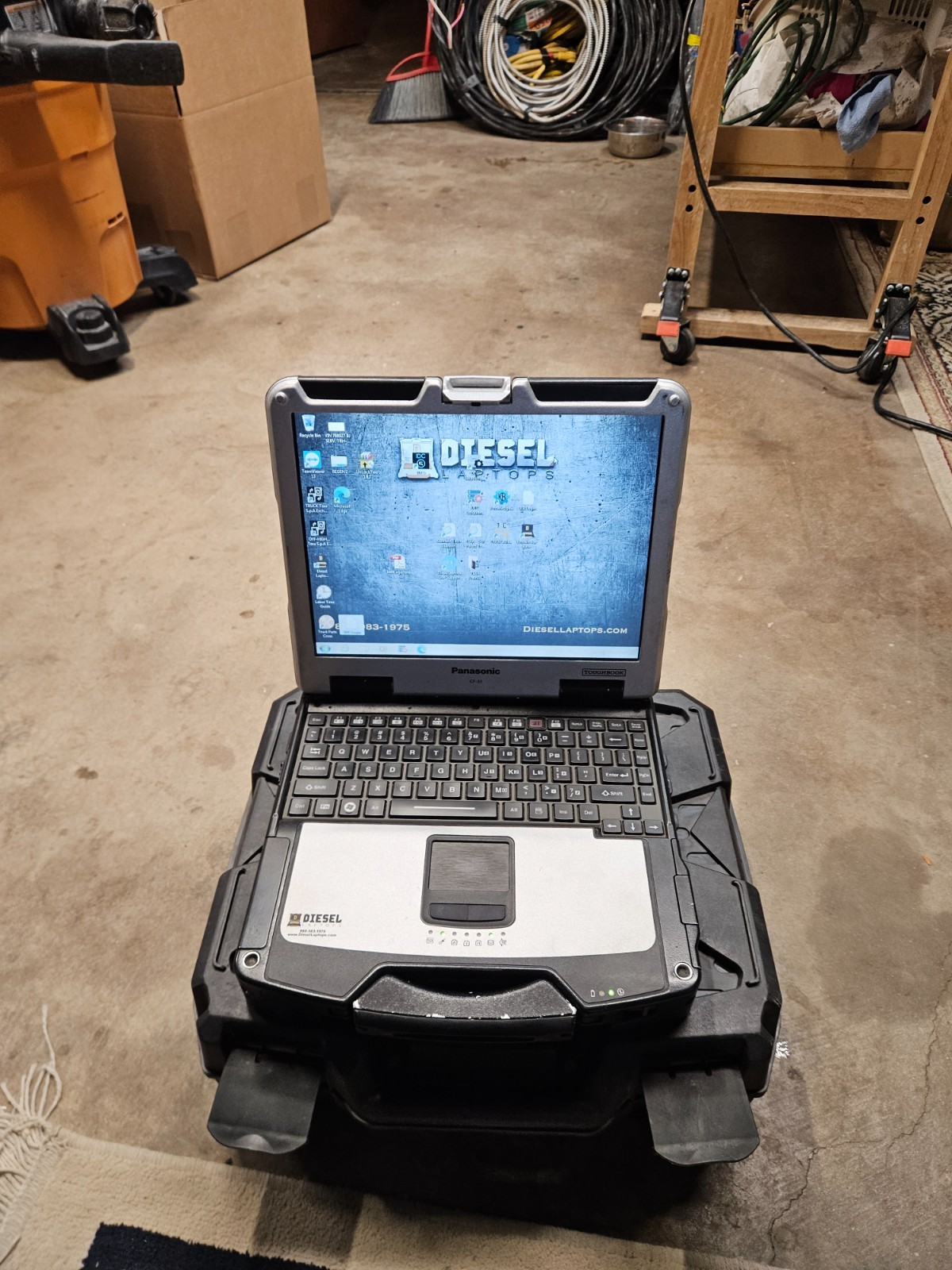 Panasonic Toughbook CF-31 MK-1 i5 520M @ 2.40GHz 8GB 12510HRS Diesel