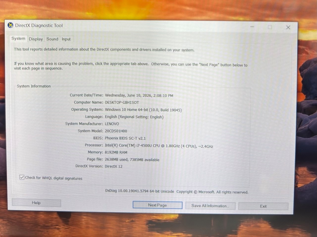 Lenovo ThinkPad Yoga 12.5″ Touchscreen Laptop Intel Core i7-4500U 8GB RAM 512GB